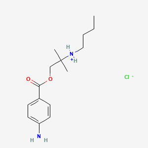 p-Aminobenzoic acid (2-(butylamino)-2-methyl)propyl ester hydrochloride