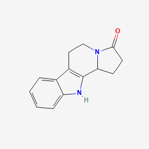 1,2,5,6,11,11b-Hexahydro-3H-indolizino[8,7-b]indol-3-one