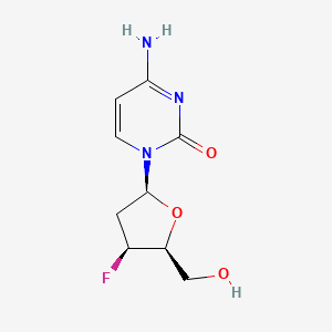 molecular formula C9H12FN3O3 B12809049 2'F-dd-L-araC CAS No. 177365-14-9