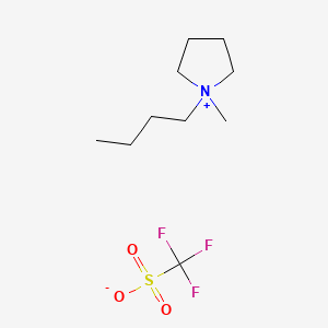 molecular formula C10H20F3NO3S B1280907 1-Butyl-1-methylpyrrolidinium trifluoromethanesulfonate CAS No. 367522-96-1