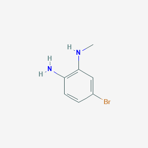 molecular formula C7H9BrN2 B1280913 5-溴-N1-甲基苯-1,2-二胺 CAS No. 337915-79-4