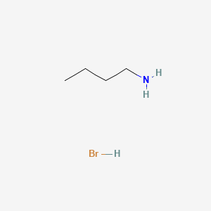 molecular formula C4H12BrN B1280914 1-丁胺，氢溴酸盐 CAS No. 15567-09-6