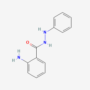 molecular formula C13H13N3O B1280915 2-氨基-N'-苯基苯甲酰肼 CAS No. 30086-49-8