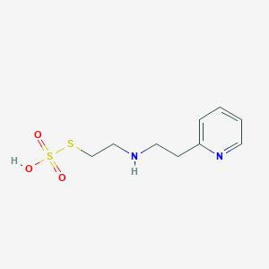 2-[2-(2-Sulfosulfanylethylamino)ethyl]pyridine