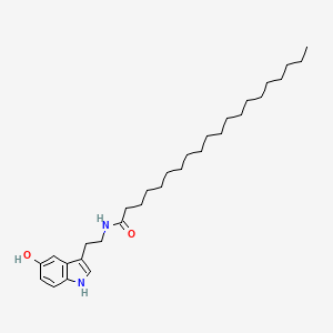 molecular formula C30H50N2O2 B12809244 N-Arachidoyl-5-hydroxytryptamine CAS No. 21249-34-3