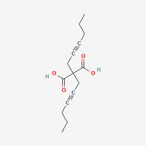 2,2-Di(2-hexynyl)malonic acid