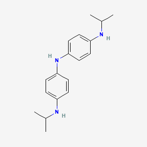 4-N-propan-2-yl-1-N-[4-(propan-2-ylamino)phenyl]benzene-1,4-diamine