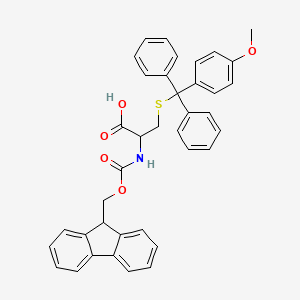 molecular formula C38H33NO5S B12809502 Fmoc-D-Cys(4-methoxytrityl)-OH 