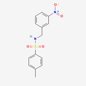 N-(3-(hydroxy(oxido)amino)benzyl)-4-methylbenzenesulfonamide