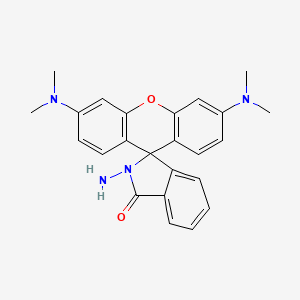 2-Amino-3',6'-bis(dimethylamino)spiro[isoindole-3,9'-xanthene]-1-one