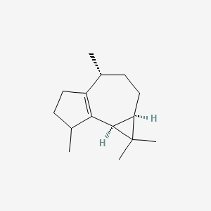 molecular formula C15H24 B12809606 (-)-Isoledene 