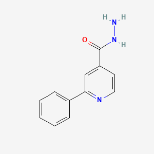 2-Phenylpyridine-4-carbohydrazide