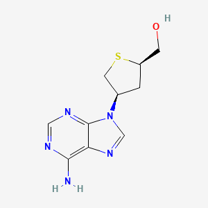 L-threo-Pentitol, 2-(6-amino-9H-purin-9-yl)-1,2,3,4-tetradeoxy-1,4-epithio-