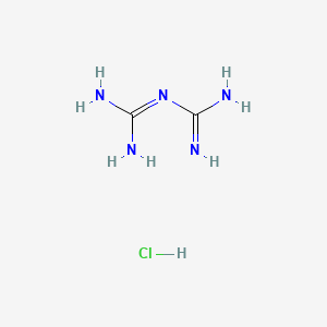 molecular formula C2H8ClN5 B1281001 Biguanide Hydrochloride CAS No. 4761-93-7