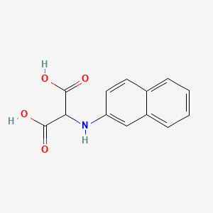 2-(Naphthalen-2-ylamino)propanedioic acid