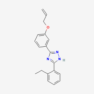 molecular formula C19H19N3O B12810072 M57Dak9xfq CAS No. 69095-84-7