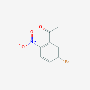 molecular formula C8H6BrNO3 B1281013 1-(5-溴-2-硝基苯基)乙酮 CAS No. 41877-24-1