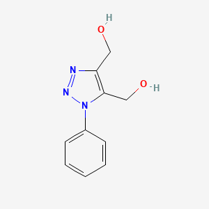 1H-1,2,3-Triazole-4,5-dimethanol, 1-phenyl-