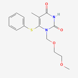 1-((2-Methoxyethoxy)methyl)-6-(phenylthio)thymine