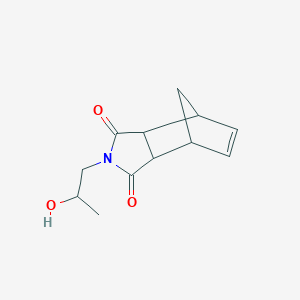 2-(2-Hydroxypropyl)-3a,4,7,7a-tetrahydro-1H-4,7-methanoisoindole-1,3-dione