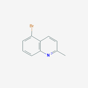 molecular formula C10H8BrN B1281031 5-Bromo-2-methylquinoline CAS No. 54408-52-5