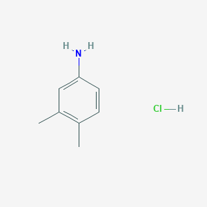 molecular formula C8H12ClN B1281035 3,4-二甲基苯胺盐酸盐 CAS No. 7356-54-9