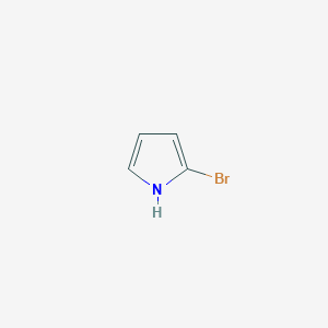 molecular formula C4H4BrN B1281040 2-溴-1H-吡咯 CAS No. 38480-28-3
