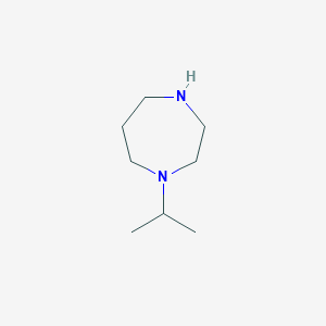 molecular formula C8H18N2 B1281042 1-异丙基-[1,4]二氮杂环戊烷 CAS No. 59039-61-1