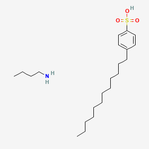 butan-1-amine;4-dodecylbenzenesulfonic acid