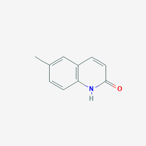 molecular formula C10H9NO B1281045 6-Methylquinolin-2(1H)-one CAS No. 4053-34-3