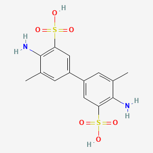 4,4'-Diamino-5,5'-dimethyl(1,1'-biphenyl)-3,3'-disulfonic acid