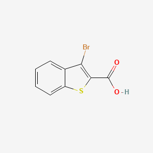 molecular formula C9H5BrO2S B1281049 3-溴苯并噻吩-2-羧酸 CAS No. 29174-66-1