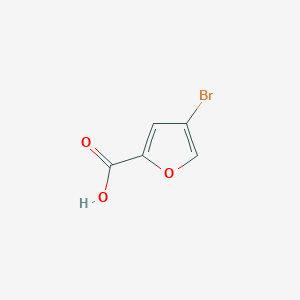 molecular formula C5H3BrO3 B1281050 4-溴-2-呋喃甲酸 CAS No. 3439-02-9