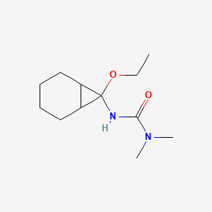 N'-(7-Ethoxybicyclo(4.1.0)hept-7-yl)-N,N-dimethylurea