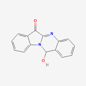 12-Hydroxyindolo[2,1-b]quinazoline-6(12H)-one