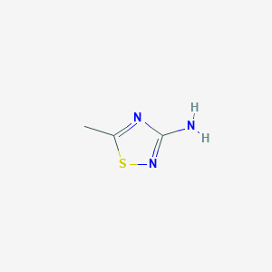 molecular formula C3H5N3S B1281066 5-甲基-1,2,4-噻二唑-3-胺 CAS No. 27182-55-4