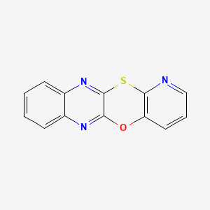 9-oxa-2-thia-4,11,18-triazatetracyclo[8.8.0.03,8.012,17]octadeca-1(18),3(8),4,6,10,12,14,16-octaene