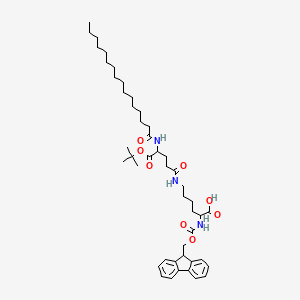 Fmoc-Lys(palmitoyl-Glu-OtBu)-OH