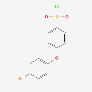 molecular formula C12H8BrClO3S B1281069 4-(4-溴苯氧基)-苯磺酰氯 CAS No. 61405-25-2