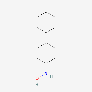 N-(4-cyclohexylcyclohexyl)hydroxylamine