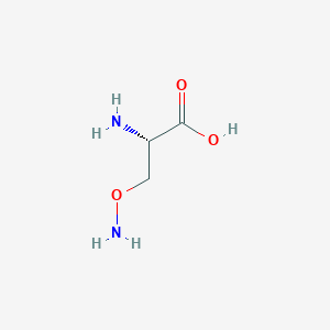 molecular formula C3H8N2O3 B12810726 O-Aminoserine CAS No. 20311-85-7