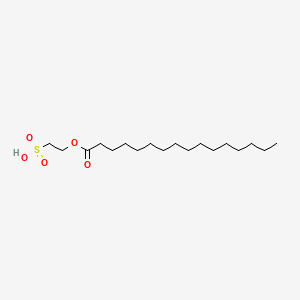 molecular formula C18H36O5S B12810751 Palmitoyl isethionate CAS No. 56022-47-0