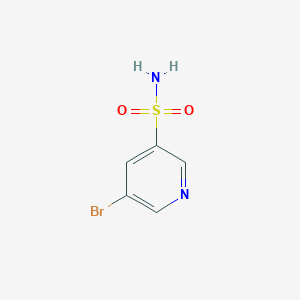 molecular formula C5H5BrN2O2S B1281076 5-溴吡啶-3-磺酰胺 CAS No. 62009-33-0