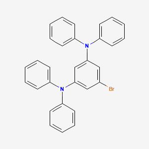 molecular formula C30H23BrN2 B12810763 5-bromo-N1,N1,N3,N3-tetraphenylbenzene-1,3-diamine 