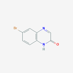 molecular formula C8H5BrN2O B1281080 6-Bromoquinoxalin-2(1H)-one CAS No. 55687-34-8