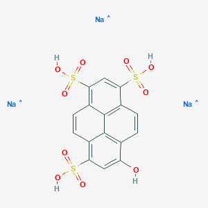 molecular formula C16H10Na3O10S3 B12810813 CID 86743193 