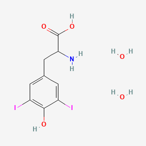 (S)-2-Amino-3-(4-hydroxy-3,5-diiodophenyl)-propanoic acid dihydrate