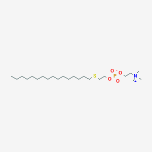 2-Hexadecylthioethyl phosphocholine