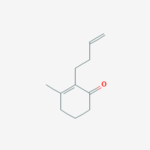 2-(But-3-en-1-yl)-3-methylcyclohex-2-en-1-one