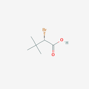 molecular formula C6H11BrO2 B1281099 (S)-2-Bromo-3,3-dimethylbutanoic acid 